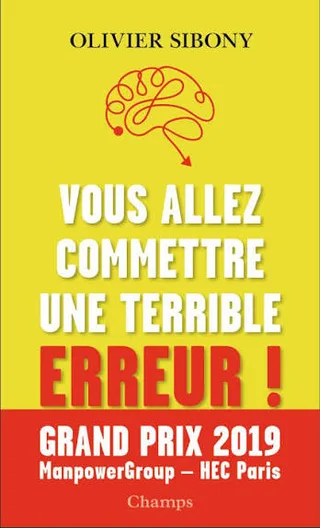 Couverture de « Vous allez commettre une terrible erreur »
