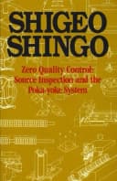 Couverture de « Zero Quality Control, poka-yoke »